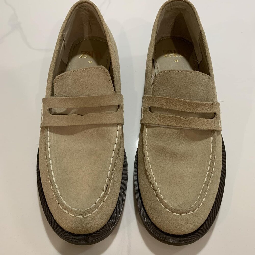 ZARA loafers size 5.5 US - used in a good condition